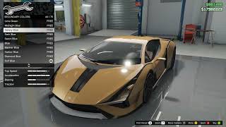 GTA 5  Pegassi Ignus Lamborghini Sian DLC Vehicle Customization [upl. by Nigen]