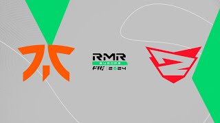 fnatic vs Rebels  PWE CS2 EU RMR A 2024 [upl. by Robison]