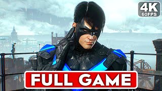 BATMAN ARKHAM KNIGHT Nightwing GCPD Lockdown Gameplay Walkthrough FULL GAME 4K 60FPS PC [upl. by Jago]