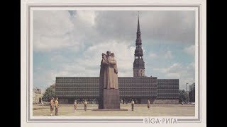 Padomju Rīga  Советская Рига  Soviet Riga [upl. by Ahearn350]