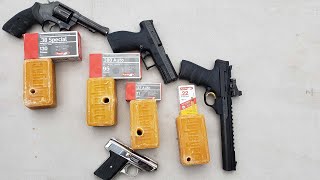 Disparando 😮 Pistolas calibres legales en Mexico para civiles 😎 22lr  32  380  38spl sedena [upl. by Sajovich]