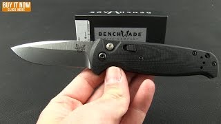 Benchmade CLA 4300 Automatic Knife Overview [upl. by Mathilde756]