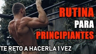 Rutina para Principiantes Te Reto a Hacerla 1 Vez [upl. by Belcher]