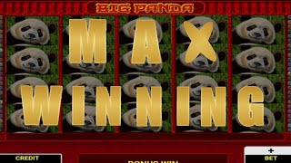 BIG PANDA SLOTS BIG WIN CASINO 😱 MAX WINNING تعلم الصبر يجيب [upl. by Eeresid]