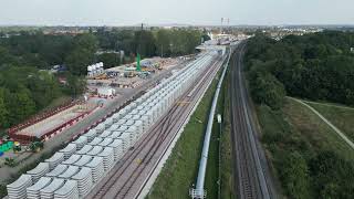 HS2 Colne Valley eastern area to Northolt West tunnel portal [upl. by Nosecyrb339]