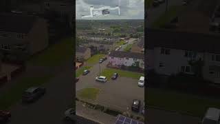 New Hubsan Zino Mini SE White Vertical 4k Footage over England shorts 42 [upl. by Byrann154]