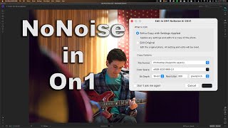 How To Install amp Use NoNoise AI as an On1 Photo Raw Plugin [upl. by Meda344]