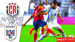 Costa Rica vs Panamá en vivo  Liga De Las Naciones Concacaf [upl. by Ameerahs]