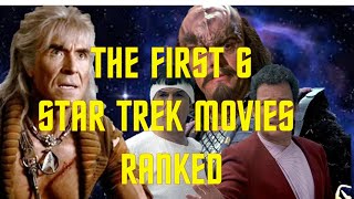 The First 6 Star Trek Movies RANKED [upl. by Little468]