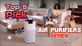 🌬️ Top 5 Air Purifiers for Cleaner Home Air in 2024  Smart Choice Reviews [upl. by Okin]