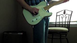 Waylon Jennings Guitar Lick With MXR Phase 90 Guitar Effect [upl. by Ola]