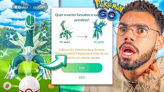 NINGUÉM PODE PARAR ESSA TRANSFORMAÇÃO SHINY… 😍😱🤯 pokemongo [upl. by Algar356]