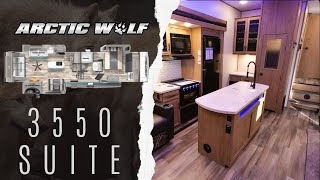 Tour the 2023 Arctic Wolf 3550 Suite Fifth Wheel by Forest River Cherokee [upl. by Annabel601]