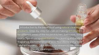 DIY Natural Cleaning Products for a Sparkling Home [upl. by Lah120]