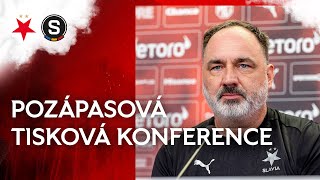 OHLASY  Tisková konference po 312 derby [upl. by Ayikal134]