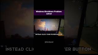 The Windows Shutdown problem pcgaming joke windows10 [upl. by Dever132]