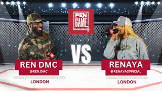 REN DMC Vs RENAYA  PenGame Rap Battle 2023 [upl. by Llertnauq419]