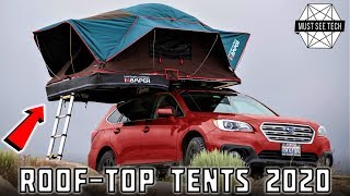 8 Roof Top Tents Turning Your Car into a Camper in 2020 [upl. by Annaed]