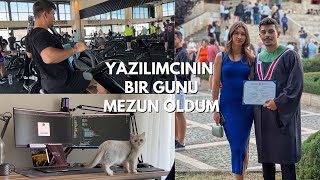 Yazılımcının Bir Günü  Mezun Oldum  Eşimle Çekiş Antrenmanı vlog [upl. by Merell688]