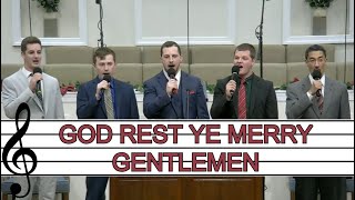 God Rest Ye Merry Gentlemen  Mens Group Acapella  Chesapeake Baptist Church [upl. by Paolo]