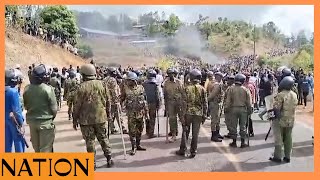 Chuka University students block MeruEmbu road over increase in accidents at Ndagani [upl. by Rozanna]