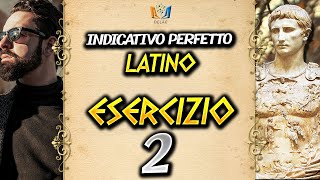 Imparare il Latino  INDICATIVO PERFETTO  Esercizio 2 [upl. by Oidivo]