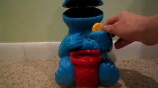 Cookie Monster Talking Cookie Jar [upl. by Eatnahc316]