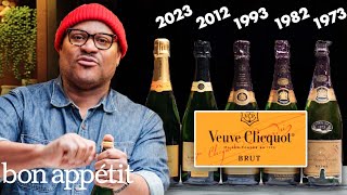 Sommelier Tastes the Same Champagne at Different Ages 19732023  World of Wine  Bon Appétit [upl. by Xam534]