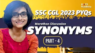 SSC CGL 2024 examന് Synonyms നോക്കാതെ പോവരുതേ SSC PYQ Discussion  Part 4 final [upl. by Berna]