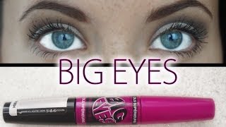 ♡ Revue amp Premières impressions  Mascara BIG EYES Maybelline ♡ [upl. by Branch]