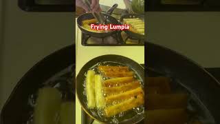 shorts Frying Lumpia for Fundraising yummyfood lumpia [upl. by Hbaruas523]