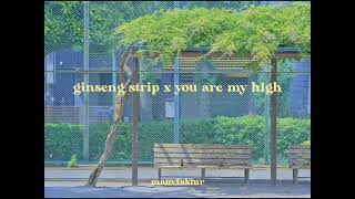 You are my high x ginseng strip 2002 remixampreverb song [upl. by Ahsinnor]