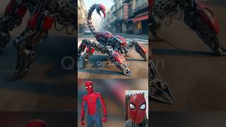 superheroes but scorpion robot 😱🔥Marvel amp DCAll Characters marvel avengersshortsrobot [upl. by Hallett402]