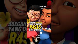 3 Adegan Upin Ipin Yang Di Anggap RACING Sama Netizen shorts [upl. by Sarnoff382]