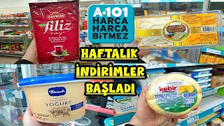 A101 ÇAY TEREYAĞI PEYNİR İNDİRİMDE🎉HAFTALIK İNDİRİMLER BİTMEDEN ALIN❌A101 HAFTANIN YILDIZLARI [upl. by Moon528]