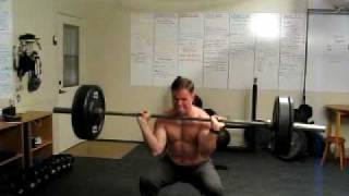 thrusters 21 reps at 155 pounds [upl. by Owades]