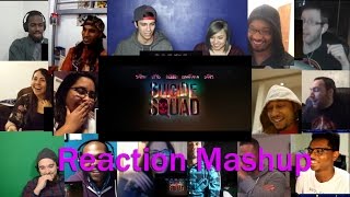 Suicide Squad  Official Trailer 1 REACTION MASHUP [upl. by Welford]