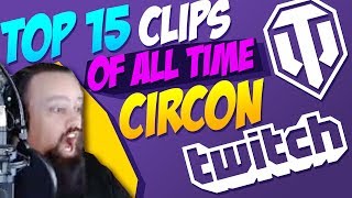 TOP 15 Clips Of All Time  Circon  World of Tanks [upl. by Ordisi807]