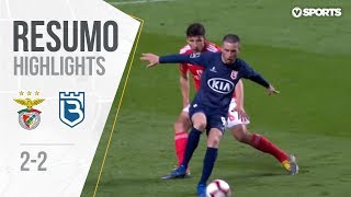 Highlights  Resumo Benfica 22 Belenenses Liga 1819 25 [upl. by Lleynad]