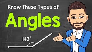 Types of Angles Acute Obtuse Right Straight Reflex  Math with Mr J [upl. by Anirtak591]