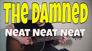 The Damned  Neat Neat Neat  Fingerpicking Guitar Cover [upl. by Findley]