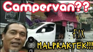 mrcampervan9560 nissan evalia konversi Campervan by dayanghiezart workshop [upl. by Anad]