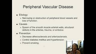 Peripheral Vascular Disease Summer [upl. by Bina440]