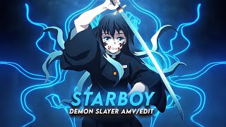 Starboy I Tokito Muichiro Demon Slayer AMVEdit Quick Edit [upl. by Ylyl589]