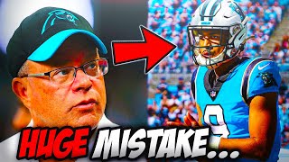 The Carolina Panthers Are Making A HUGE Mistake [upl. by Rabkin]