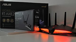 Asus RTAX82U Unboxing e Review [upl. by Valley]