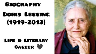 Biography Dorris Lessing  life and literary career 🖤  biography englishliterature [upl. by Lamrouex308]