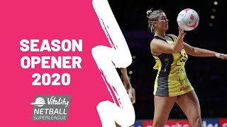 Vitality Netball Superleague Season Opener 2020 [upl. by Borras902]