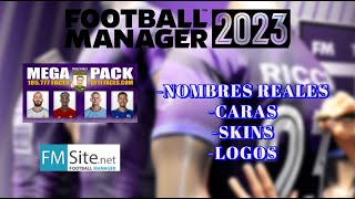 🚨 FM23  TUTORIAL PARA PONER NOMBRES REALES CARAS LOGOS SKINS EN FOOTBALL MANAGER 2023 ESPAÑOL 🚨 [upl. by Nynahs326]