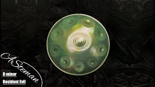 Asteman Handpan Grassland 10  D minor 10 Notes  Green Ethereal Relaxing Yoga Meditation Music [upl. by Ahsinid]